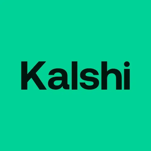 Kalshi - Logo with green background.