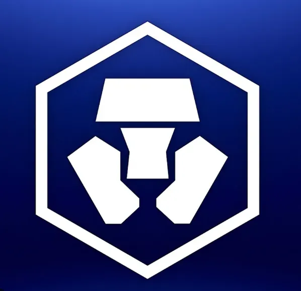 Crypto.com - Logo with a lion emblem.