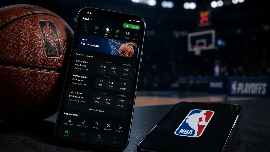 NBA app betting