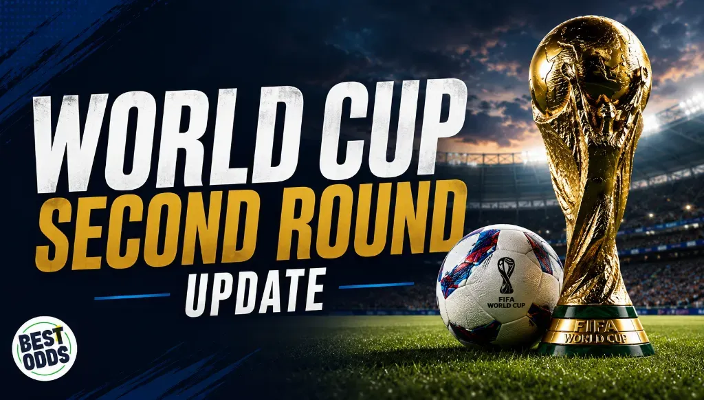 World Cup - Banner with second round update.