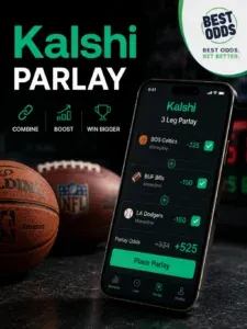 Kalshi - Product Photo with betting odds display.