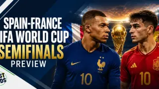 France, Spain Meet for Place in World Cup Final